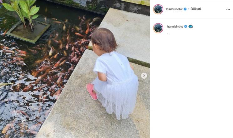 Putri Raisa dan Hamish Daud, Zalina (Instagram/@hamishdw)
