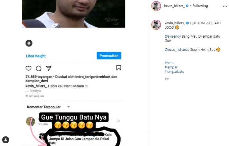 Postingan Kevin Hillers. (Instagram/@kevin_hillers_)