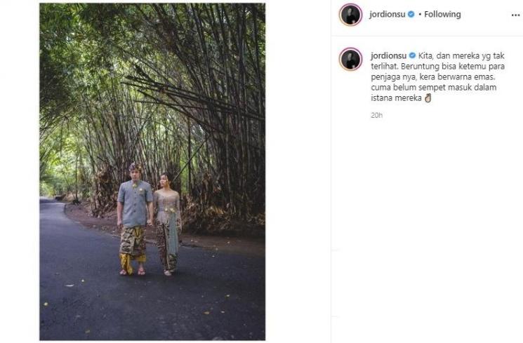 Jordi Onsu dan Frislly Herlind. (Instagram/@jordionsu)