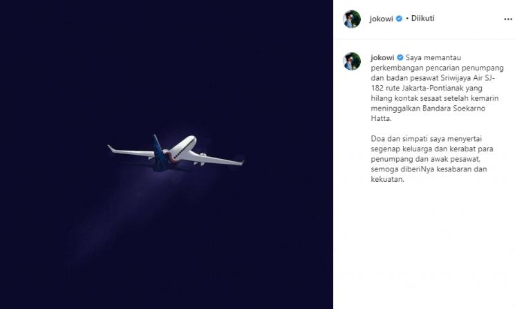 Presiden Jokowi (Instagram/@jokowi)