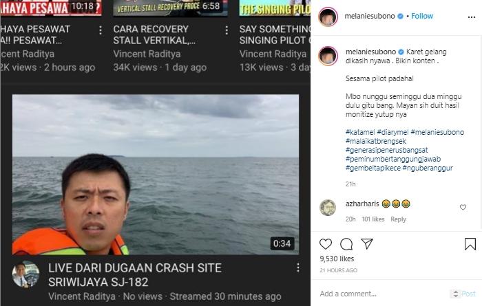 Vincent Raditya (Instagram.com/melaniesubono)