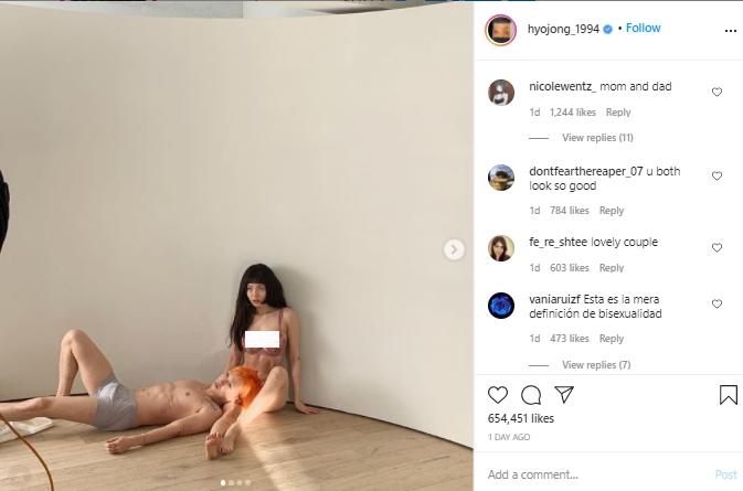 HyunA dan E'Dawn (Instagram.com/hyojong_1994)