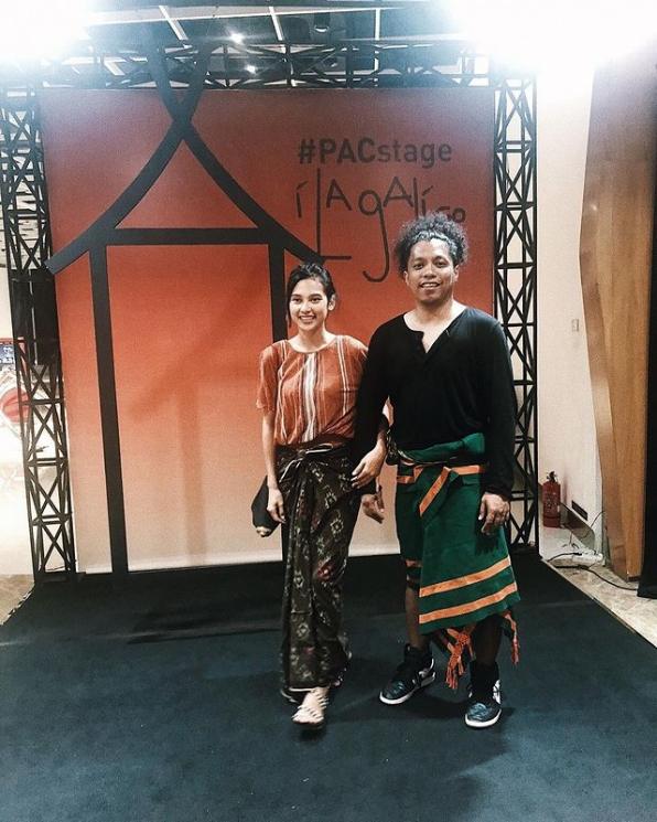 Indah Permatasari dan Arie Kriting. (Instagram/@indahpermatas)