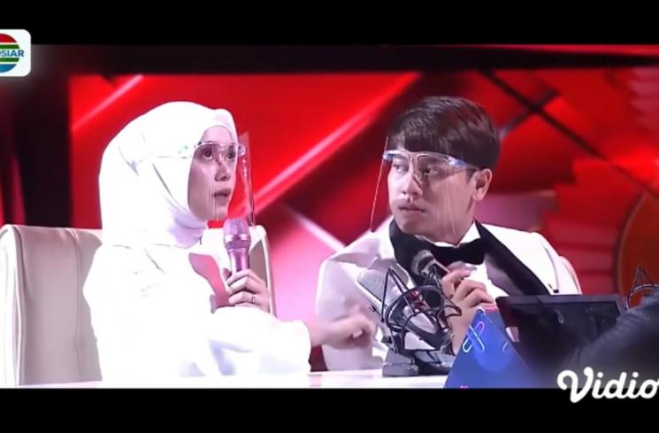 Lesti Kejora bersama Rizky Billar. (YouTube/Indosiar)