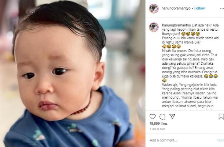 Postingan Hanung Bramantyo (Instagram.com)