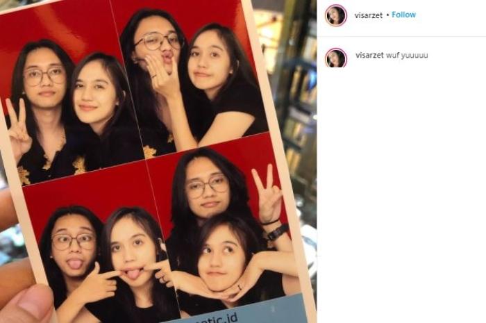 Rizkyka Zakaria. (Instagram/@visarzet)