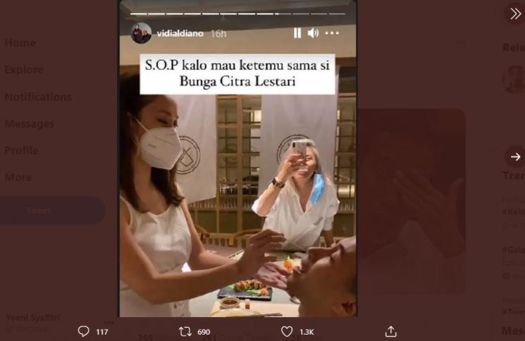 BCL Tes swab mandiri (Twitter/@kamalbukankemal)
