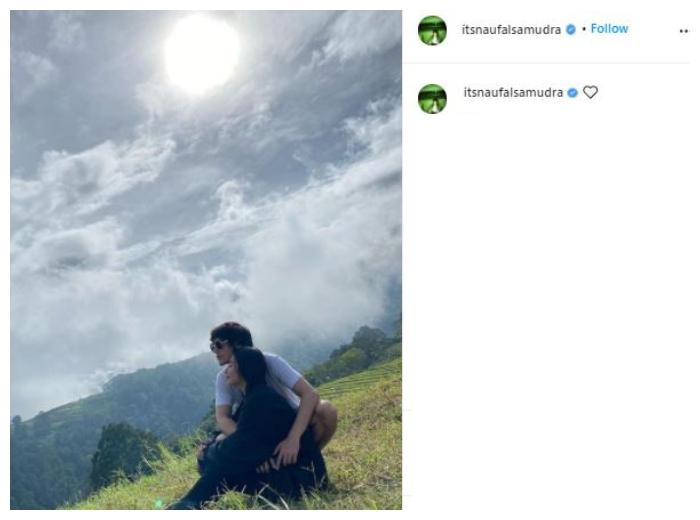 Dinda Kirana dan Naufal Samudra. (Instagram/@itsnaufalsamudra)