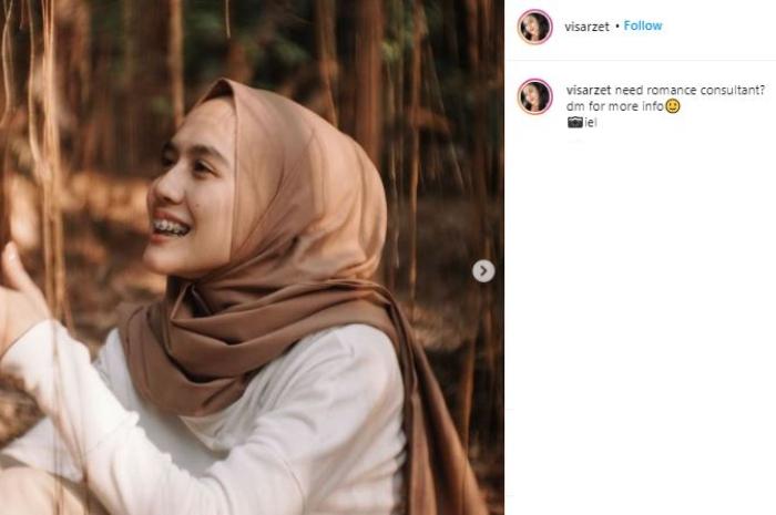 Rizkyka Zakaria. (Instagram/@visarzet)