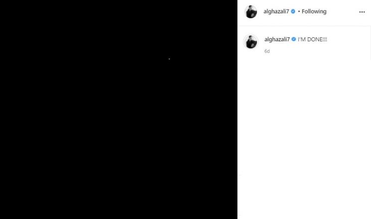 Postingan Al Ghazali. (Instagram/@alghazali7)