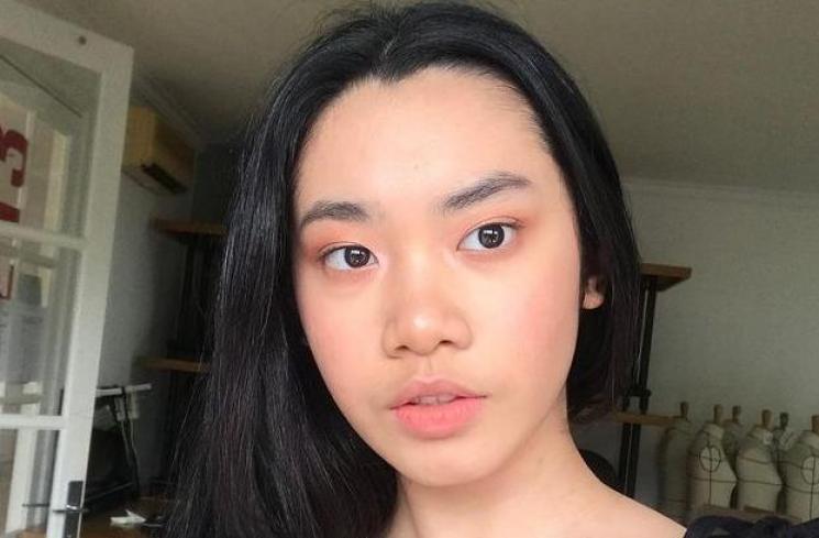 Peserta Indonesia's Next Top Model, Audrey Bianca. (Instagram/@deybianca)