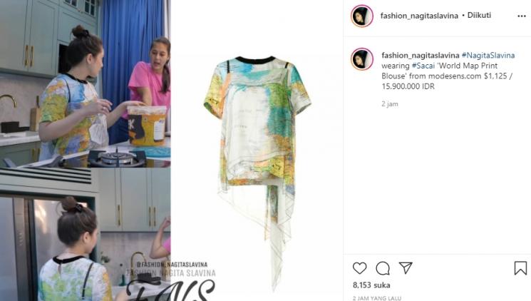 Fashion Nagita Slavina (Instagram.com)