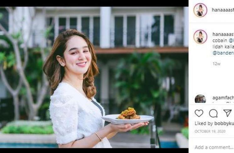 Hana Hanifah. (Instagram/@hanaaaast)