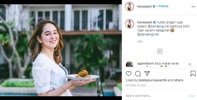 Hana Hanifah. (Instagram/@hanaaaast)