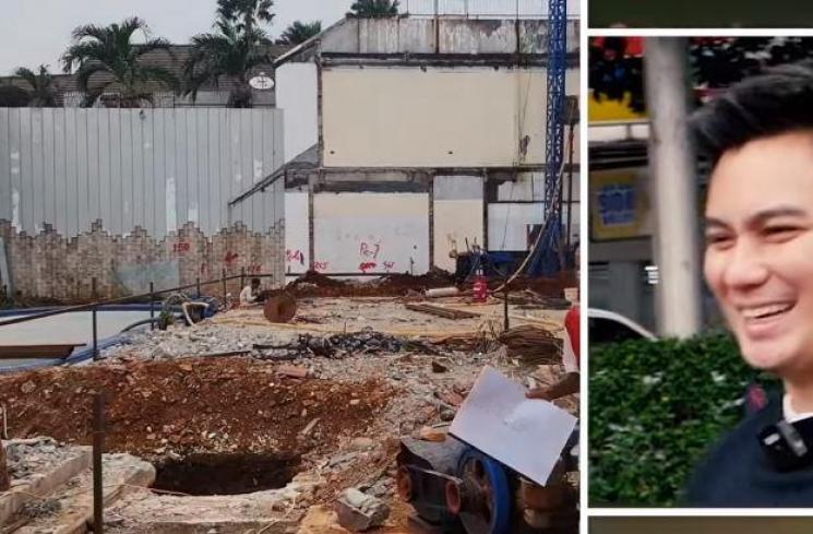 Rumah baru Baim Wong nyaris disegel. (Youtube/BaimPaula)