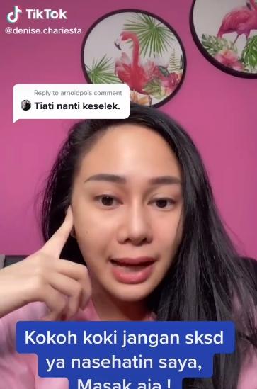 Denise Chariesta (TikTok.com)