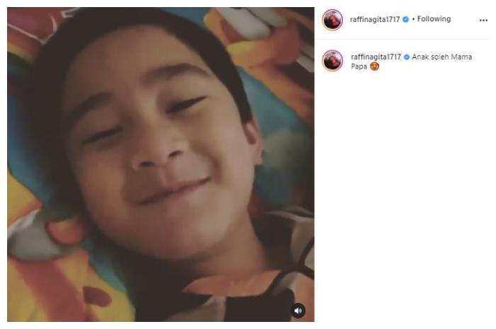 Rafathar ungkap cita-citanya. (Instagram/@raffinagita1717)