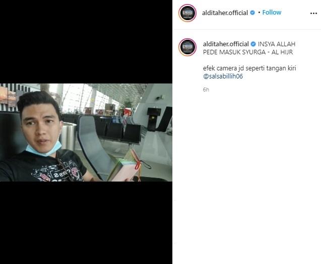 Aldi Taher. (Instagram/@alditaher.official)