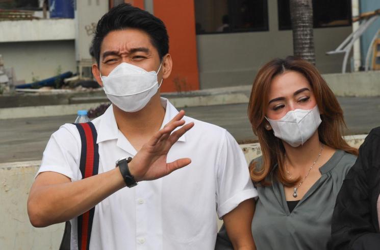 Ifan Seventeen dan kekasihnya Citra Monica. [Matamata.com/Alfian Winanto]
