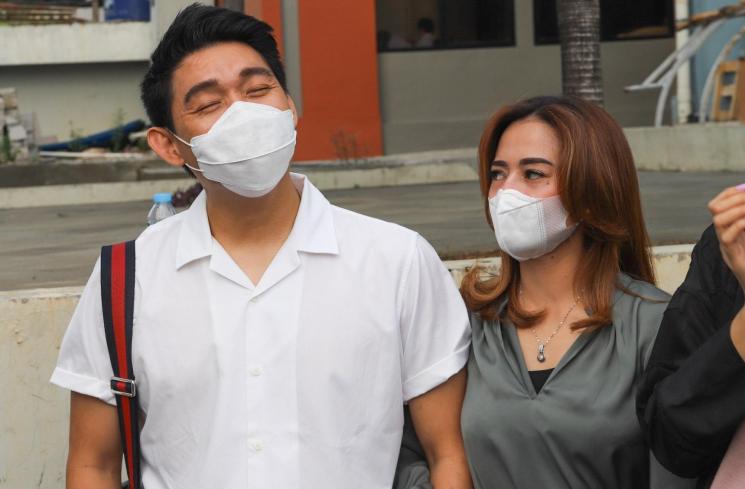 Ifan Seventeen dan kekasihnya Citra Monica. [Matamata.com/Alfian Winanto]