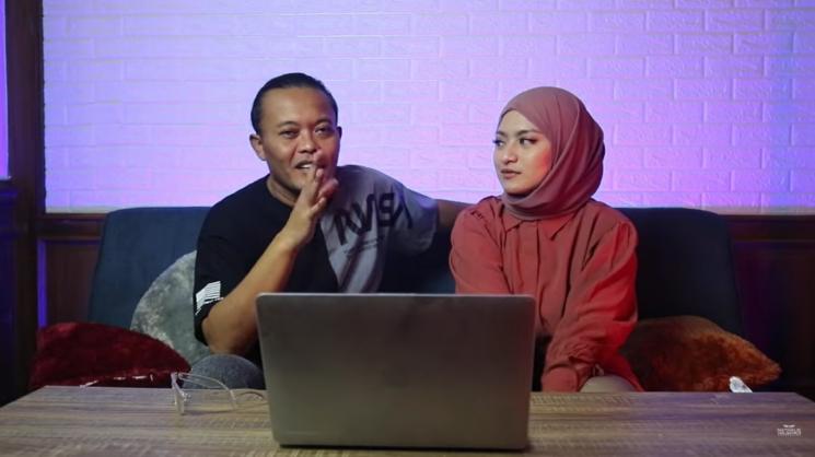 Nathalie Holscher bersama Sule. (YouTube/ SUNAH OFFICIAL)