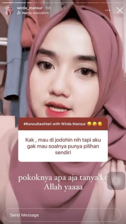 Wirda Mansur gelar QnA.(Instagram)