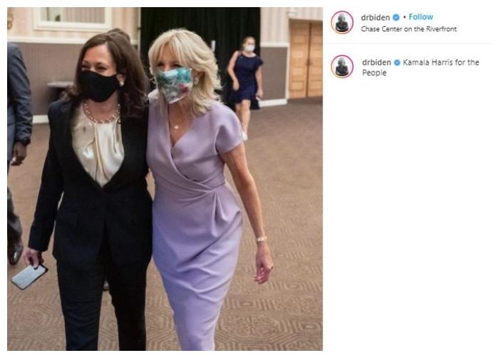 Jill Biden, ibu negara AS yang baru. (Instagram/@drbiden)