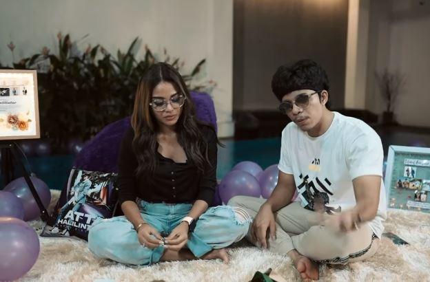 Aurel Hermansyah dan Atta Halilintar menikah. (Youtube/AttaHalilintar)