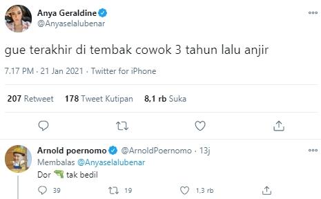 Cuitan Anya Geraldine (Twitter.com)