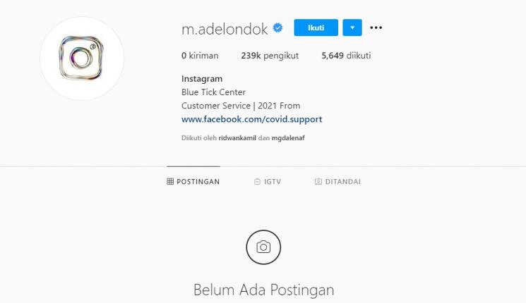 Ade Londok (Instagram/@m.adelondok)