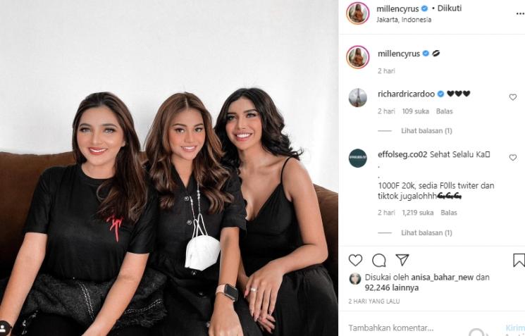 Ashanty, Aurel dan Millendaru (Instagram.com)