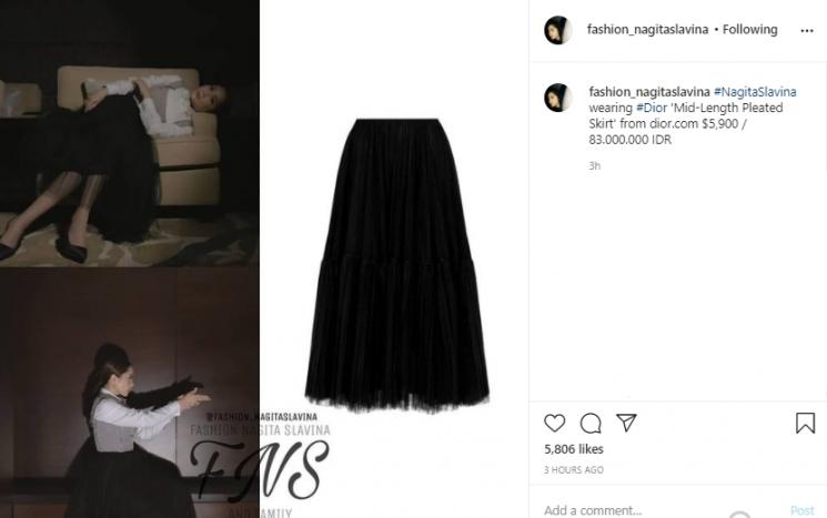 Fashion Nagita Slavina (Instagram.com)