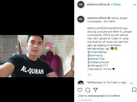Aldi Taher. (Instagram/@aldi.taherofficial)