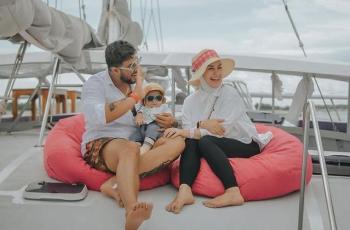 Tanpa Baby Air, 5 Momen Irish Bella dan Ammar Zoni Susur Bukit dan Pantai
