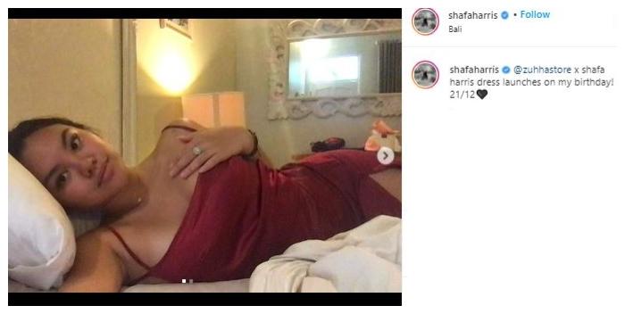 Shafa Harris. (Instagram/@shafaharris)