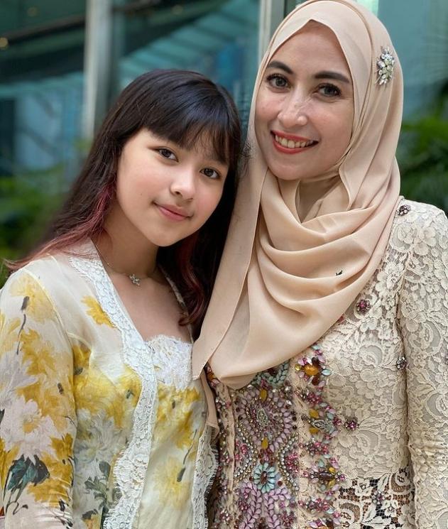 Aquene Aziz Djorghi dan Annisa Trihapsari. (Instagram/@djorghisultan)