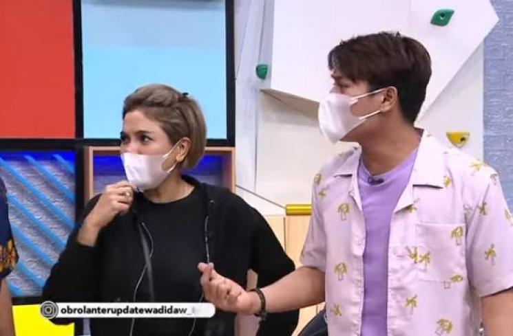 Rizky Billar dan Nikita Mirzani (YouTube/Trans TV Official)