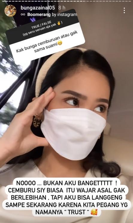 Bunga Zainal (Instagram/@bungazainal05)