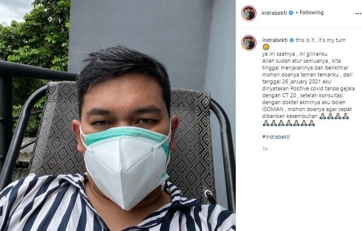 Indra Bekti. (Instagram/@indrabekti)