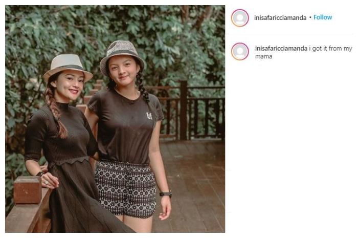 Anak Citra Monica. (Instagram/@inisafaricciamanda)