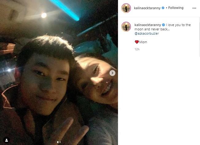 Azka Corbuzier dan Kalina Oktarani. (Instagram/@kalinaocktaranny)