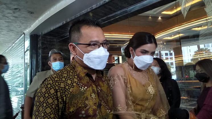 Anang Hermansyah dan Ashanty. (MataMata.com/Rena Pangesti)