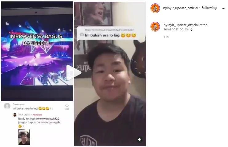 Kiki eks Coboy Junior dinyinyiri netizen. (Instagram/@teukuryz)