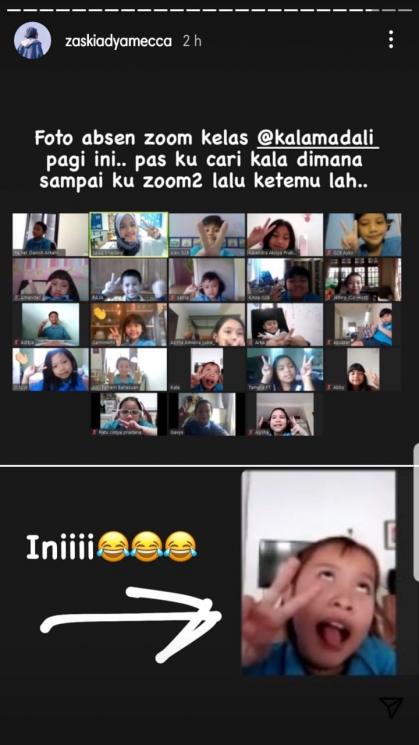Anak Zaskia Adya Mecca, Kala Madali. (Instagram/@zaskiadyamecca)