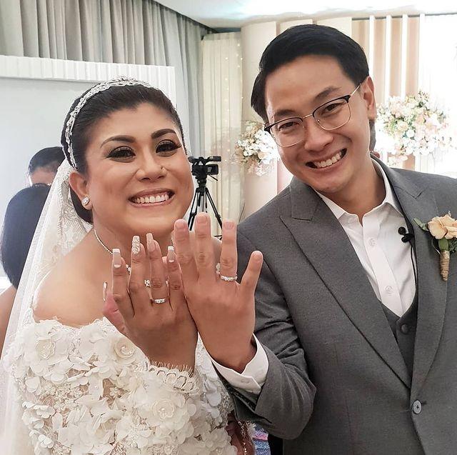 Penikahan Regina Ivanova dan Lucky Jayadi. (Instagram/@anita.hara)