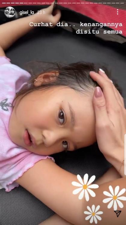 Akun Tik Tok Gempita Nora Marten hilang. (Instagram/@gisel_la)