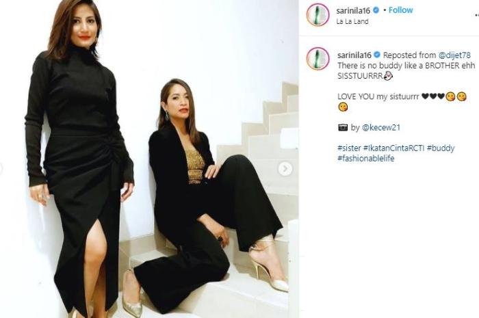 Sari Nila dan Natasha Dewanti. (Instagram/@sarinila16)