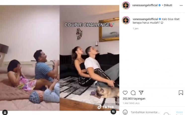 Vanessa Angel dan keluarganya (Instagram.com)