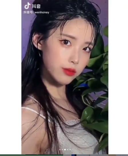 Wanita asal China yang manfaatkan teknologi deepfake agar mirip IU. (Instagram.com/panncafe)