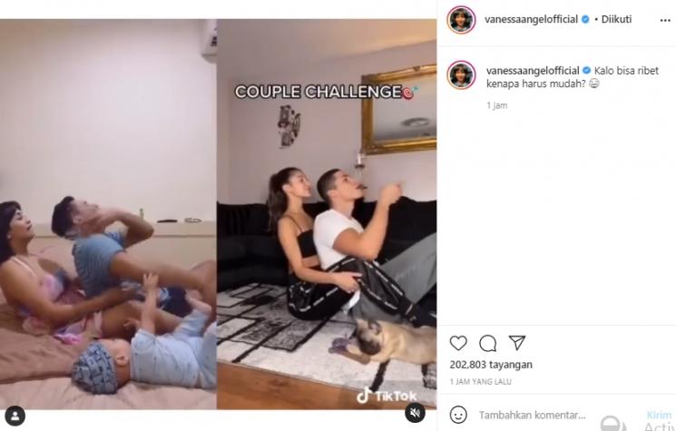 Vanessa Angel dan keluarganya (Instagram.com)